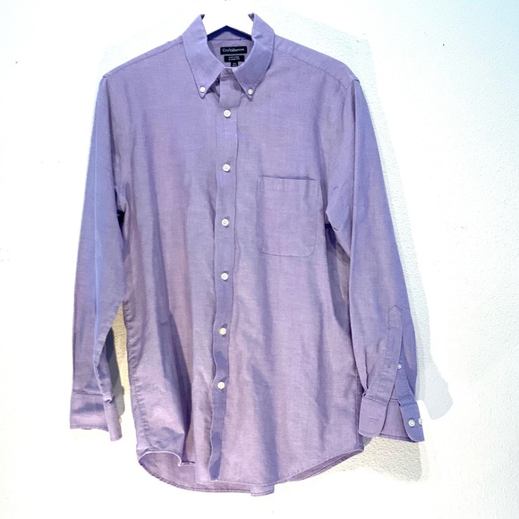 Men's 3-Pack Purple Button Down Shirts - Picture 8 of 9